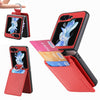 Litchi Wallet Ring Case