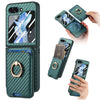 Carbon Fiber MagSafe Case with Ring & Card Pocket