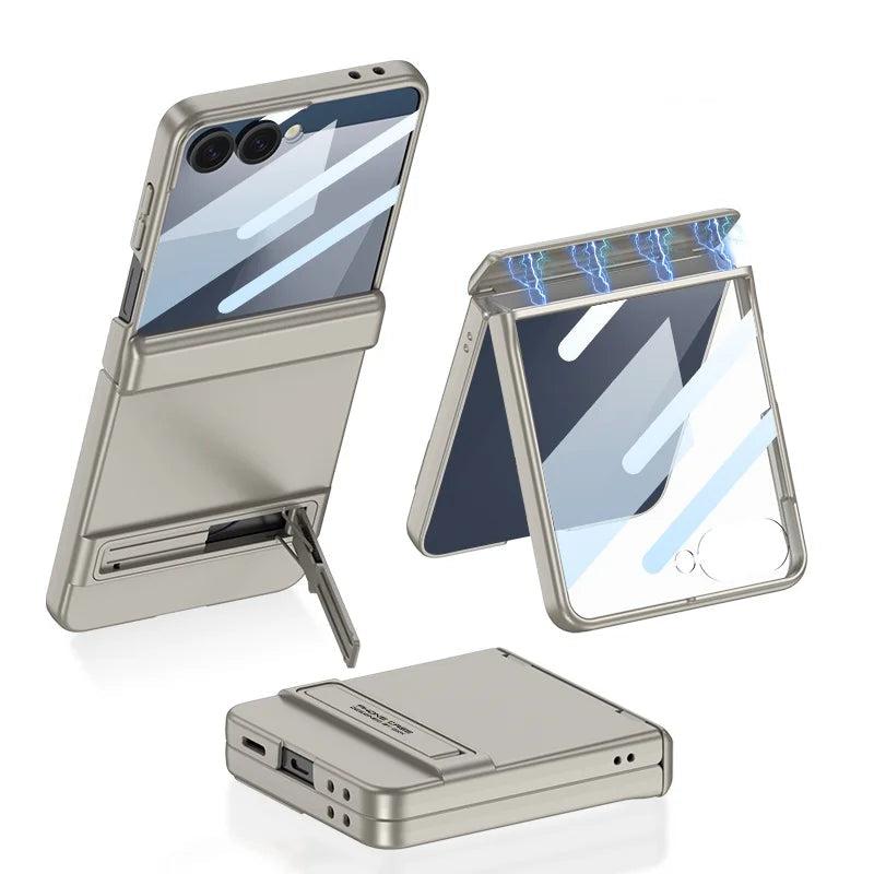 Galaxy Z Flip 8 Slim Stand Shield Case