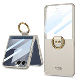 Galaxy Z Flip 7 Slim Ring Holder Case