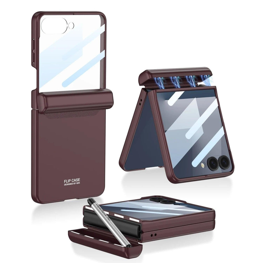 Galaxy Z Flip 5 Magnetic Hinge Shield Case