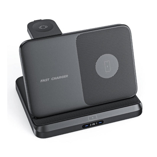 Foldable 3-in-1 Wireless Charging Station