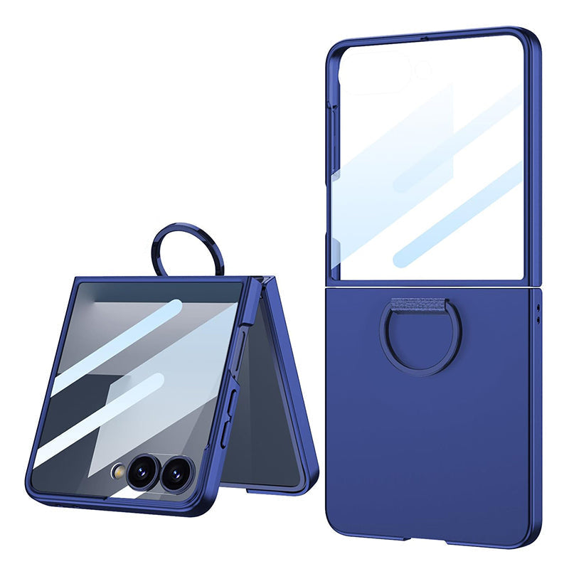Galaxy Z Flip 5 Matte Ring Holder Slim Case