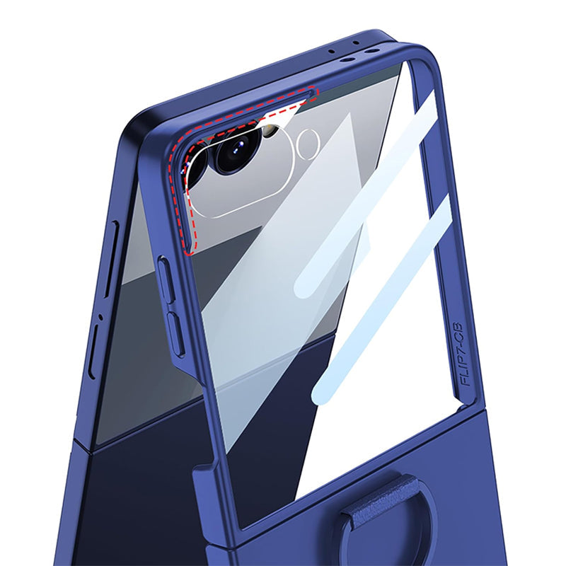 Galaxy Z Flip 7 Slim MagSafe Ring Stand Case
