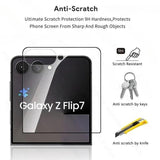 Galaxy Z Flip 7 3-Pack Tempered Glass Screen Protector