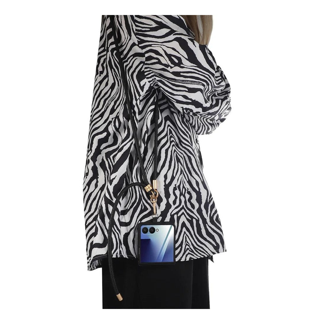 Galaxy Z Flip 7 Crossbody Lanyard Ring Holder Case