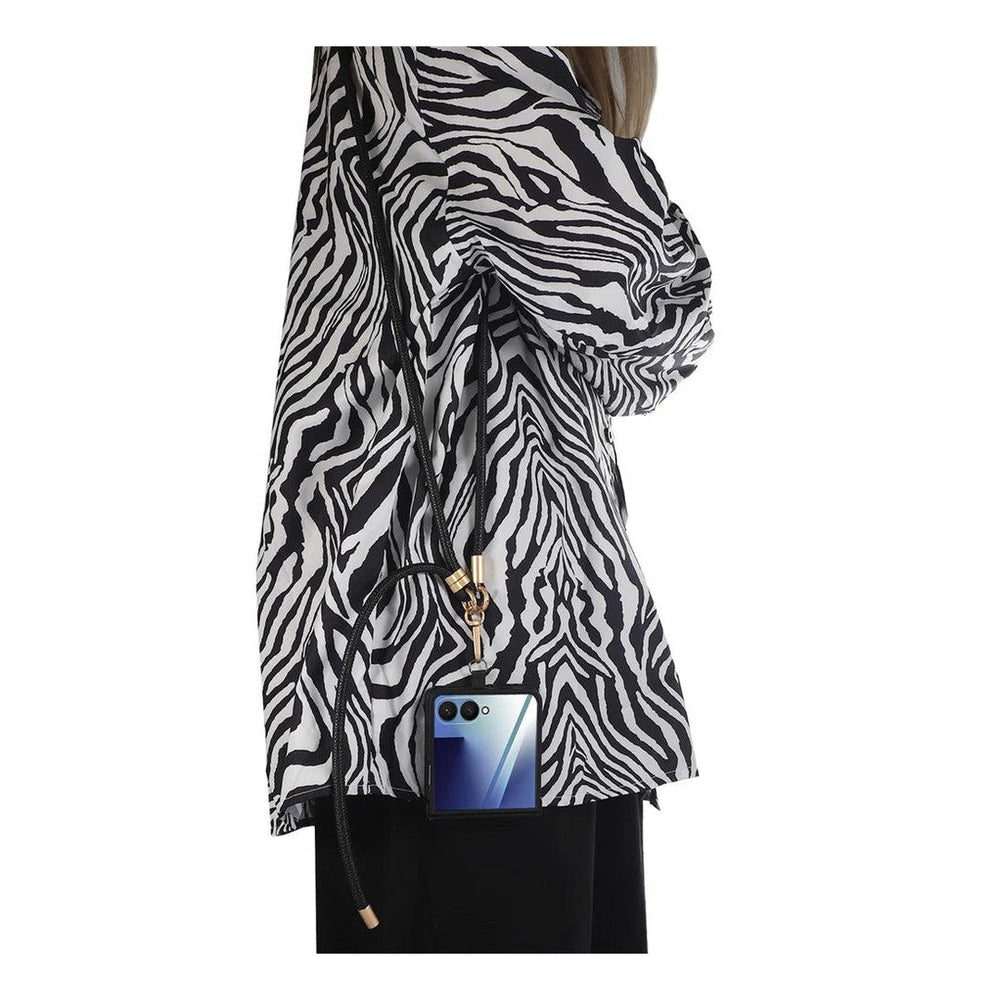 Galaxy Z Flip 7 Crossbody Lanyard Ring Holder Case