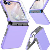 Galaxy Z Flip 6 Case with Hinge Protection & Screen Protector