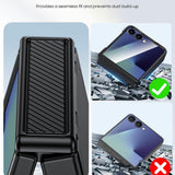 Galaxy Z Flip 6 Rugged RFID Wallet Case with Hinge Protection – View 7