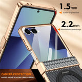 Galaxy Z Flip 7 Aramid Fiber Case With Magnetic Kickstand – View 10