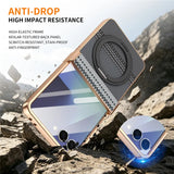 Galaxy Z Flip 7 Aramid Fiber Case With Magnetic Kickstand – View 11