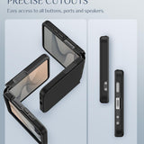 Galaxy Z Flip 7 Case with Hinge Protection & Screen Protector