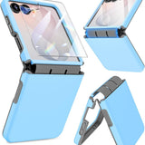 Galaxy Z Flip 7 Case with Hinge Protection & Screen Protector