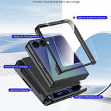 Galaxy Z Flip 7 Rugged RFID Wallet Case with Hinge Protection – View 6
