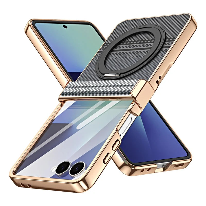 Galaxy Z Flip 8 Aramid Fiber Case With Magnetic Kickstand – View 6
