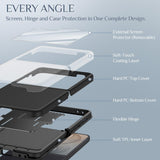 Galaxy Z Flip 8 Case with Hinge Protection & Screen Protector
