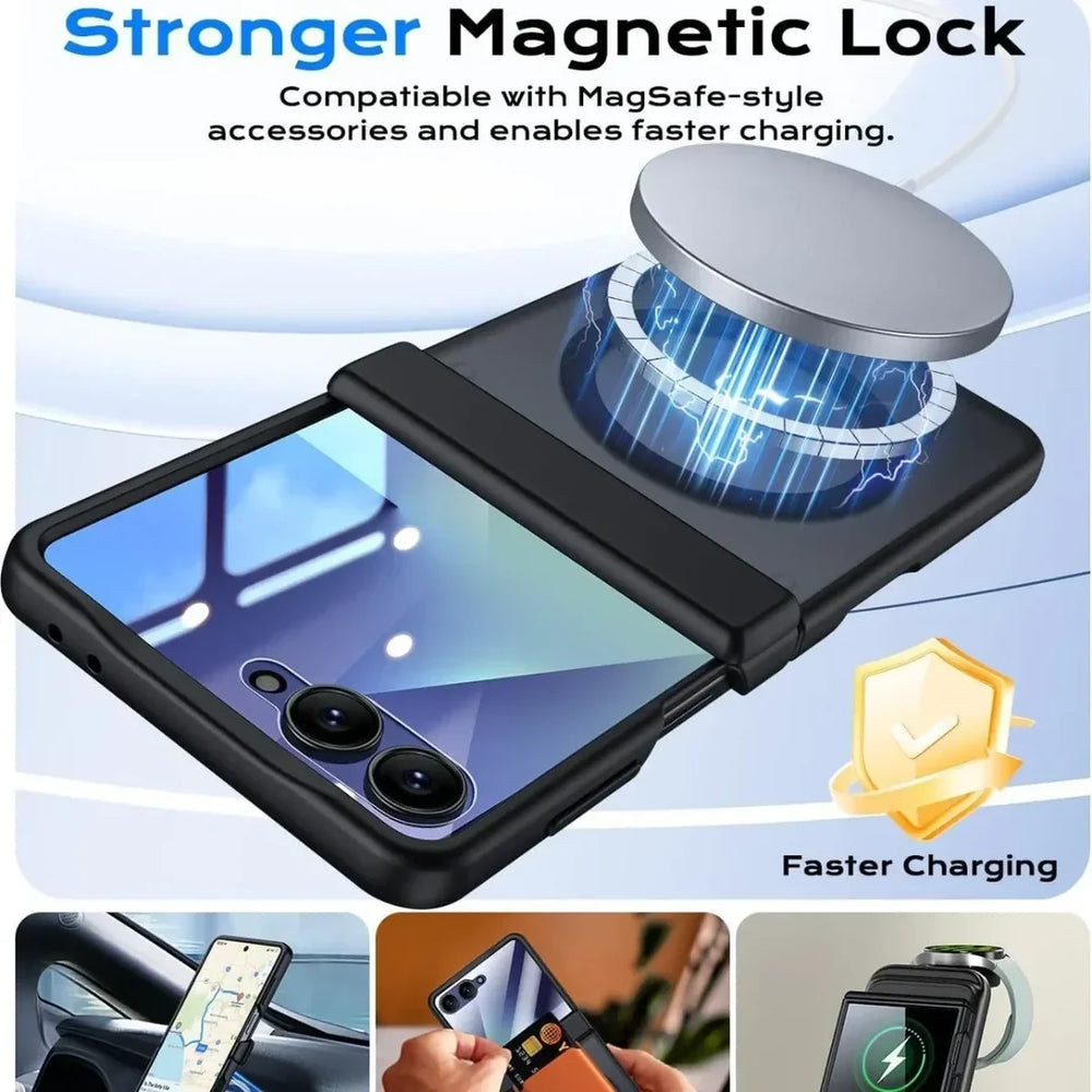 Galaxy Z Flip 8 Slim MagSafe Case with Hinge Protection – View 8
