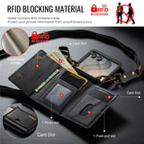 Galaxy Z Flip 8 Wallet Case with Kickstand and Shoulder Strap – View 11