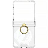 Galaxy Z Flip 8 Clear MagSafe Case With Ring Kickstand – View 8