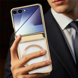 Galaxy Z Flip 8 Magnetic Case with Electroplated Design – View 10