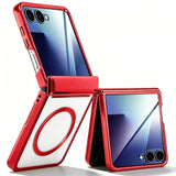 Galaxy Z Flip 8 Magnetic Case with Electroplated Design – View 2