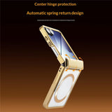 Galaxy Z Flip 8 Magnetic Case with Electroplated Design – View 9