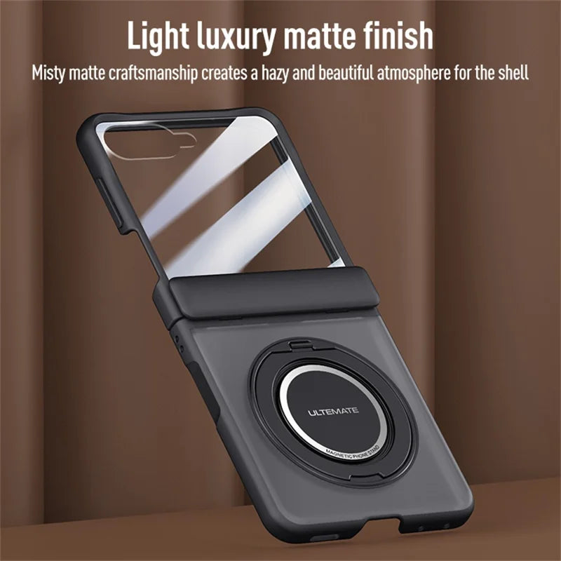 Galaxy Z Flip 8 Magnetic Case with Kickstand and Strap – View 9