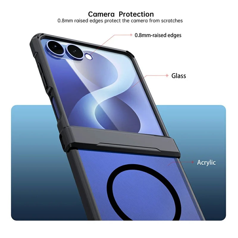 Galaxy Z Flip 8 Magsafe Case with Hinge Protection – View 3