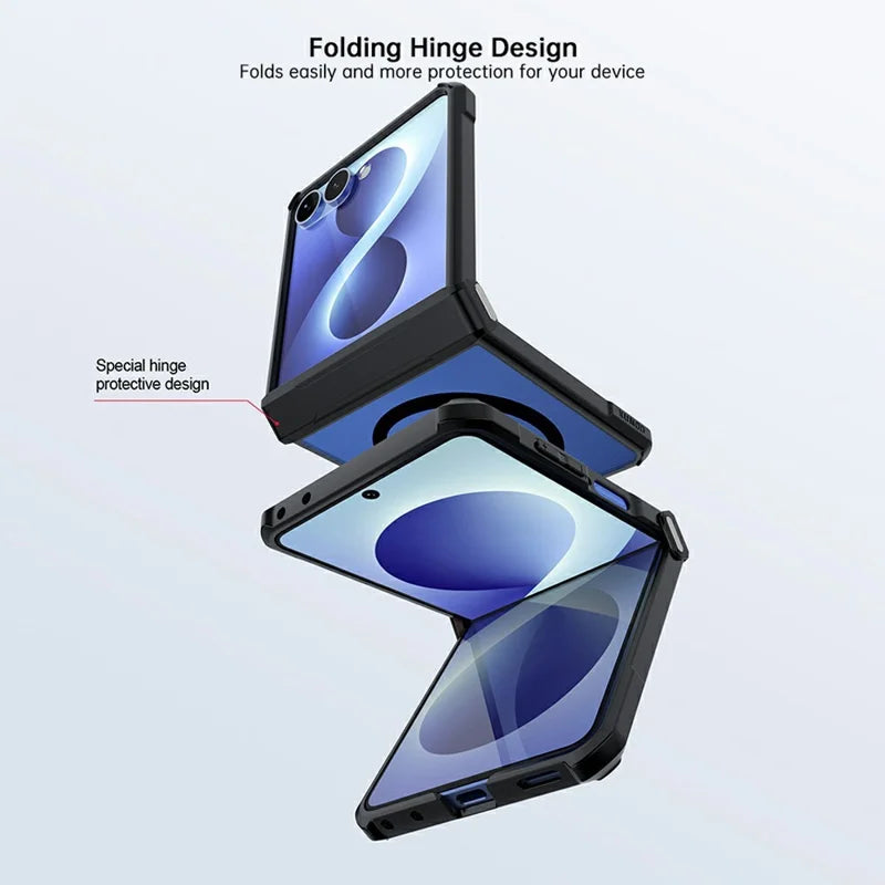 Galaxy Z Flip 8 Magsafe Case with Hinge Protection – View 5