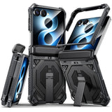 Galaxy Z Flip 8 Shockproof Case with Kickstand and Hinge Protection – View 2