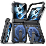 Galaxy Z Flip 8 Shockproof Case with Kickstand and Hinge Protection – View 5