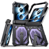 Galaxy Z Flip 8 Shockproof Case with Kickstand and Hinge Protection – View 6