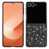Galaxy Z Flip 8 Glitter Shockproof Case with Electroplated Frame